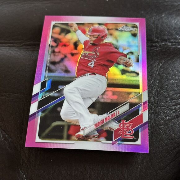 St. Louis Cardinals 40 Card Lot NM HOF Chrome Refractors 2021 Molina O’Neill RC - Picture 2 of 12
